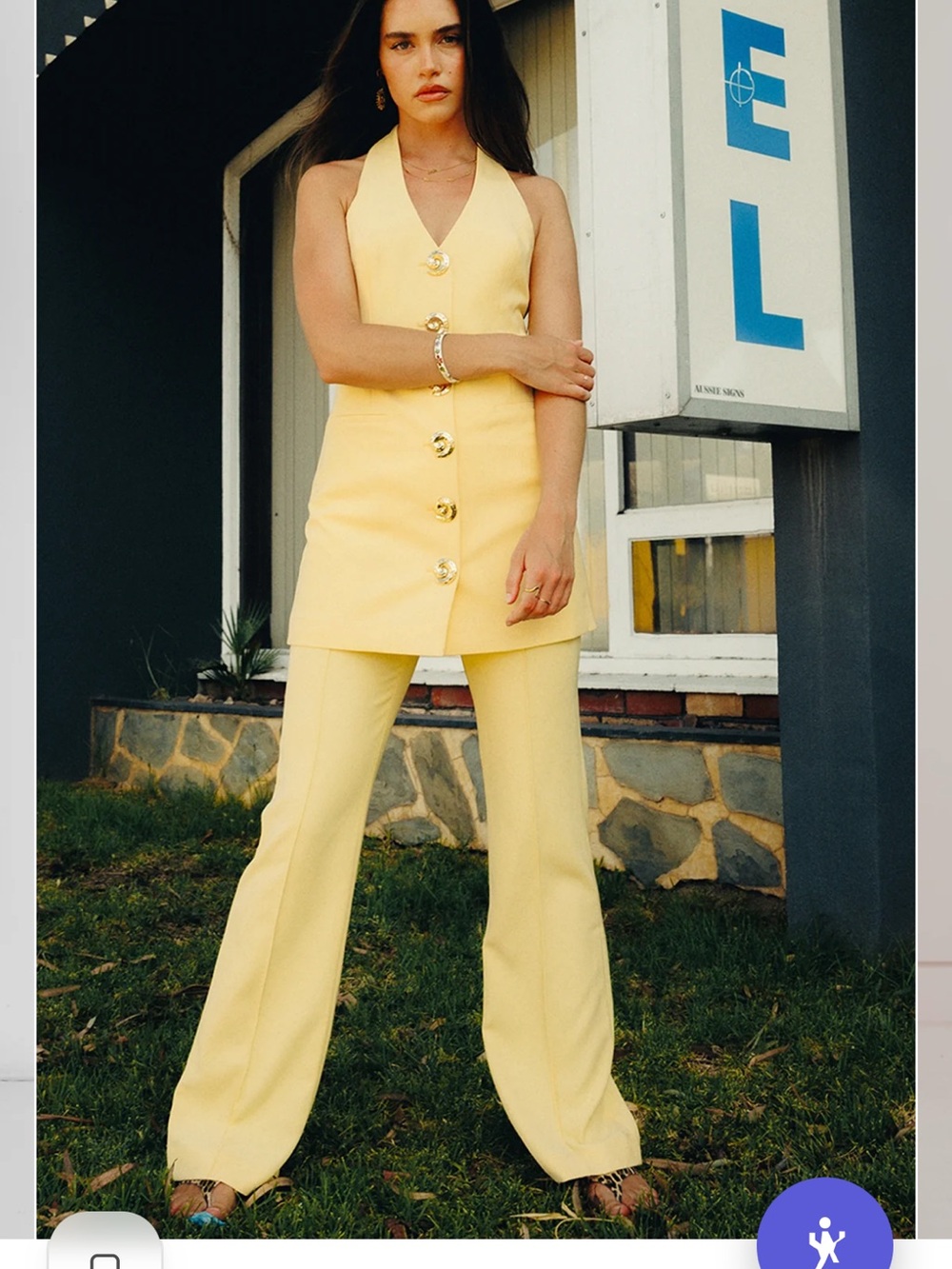 💛🌞✨ gorgeous never been worn Irida Bootcut Trousers by The Wolf Gang ✨🌞💛